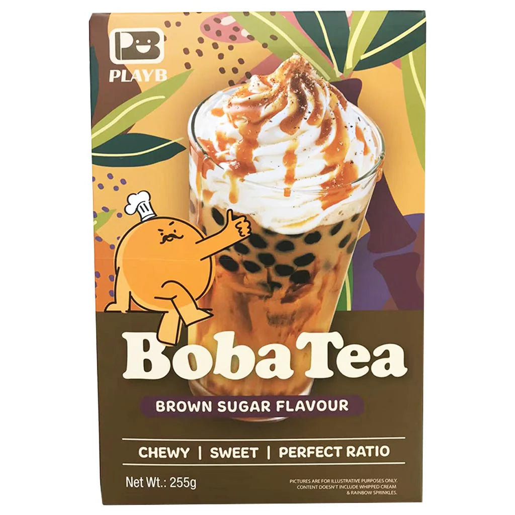 play b boba tea brown sugar flvr 255g