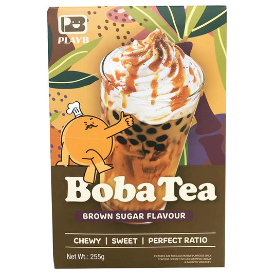 play b boba tea brown sugar flvr 255g