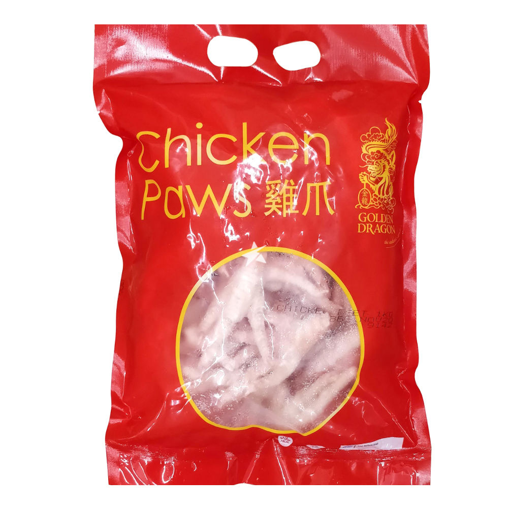 golden dragon chicken  paws 1kg
