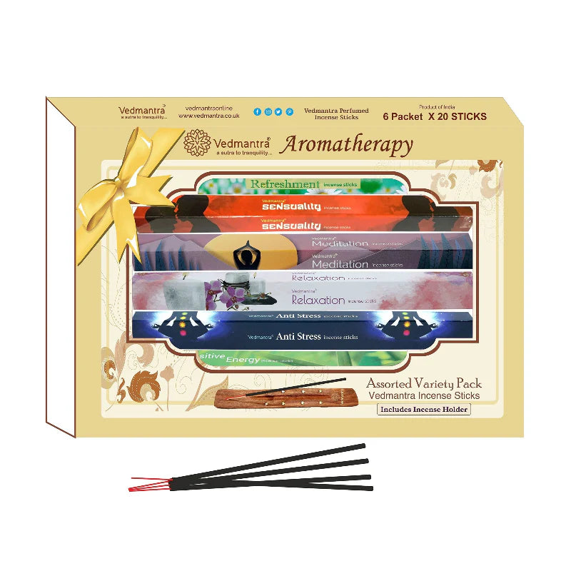vedmantra assorted incense sticks aromatherapy