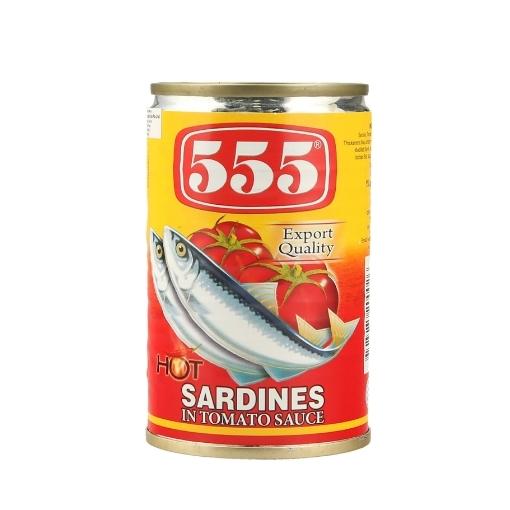 555 sardines chilli & tomato sauce