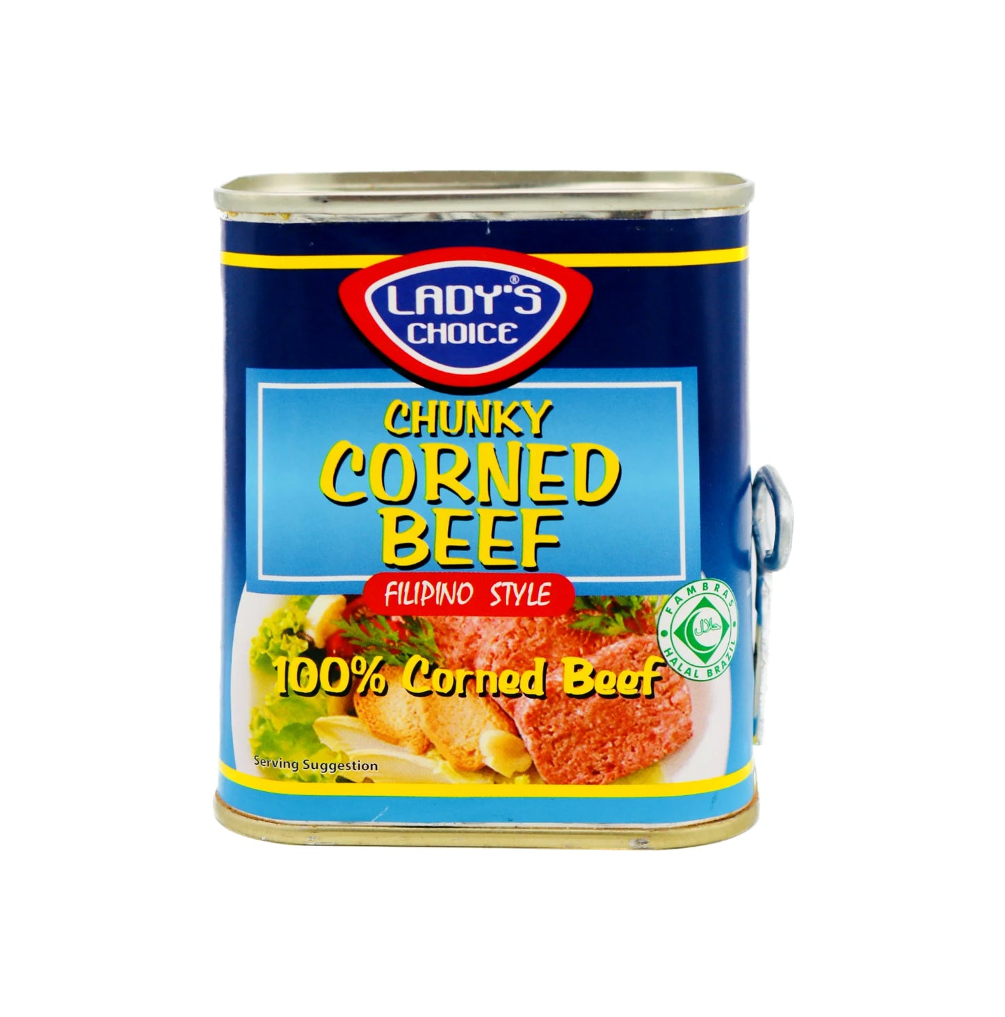 ladies choice chunky corned beef 340g