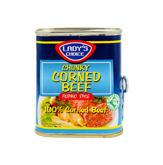 ladies choice chunky corned beef 340g