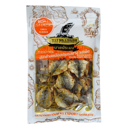 nai pramong roasted seafood snack  40g