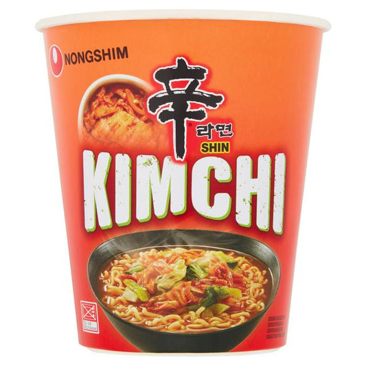 nongshim kimchi ramyun cup 75g