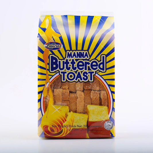 Lauras manna buttered toast 200g