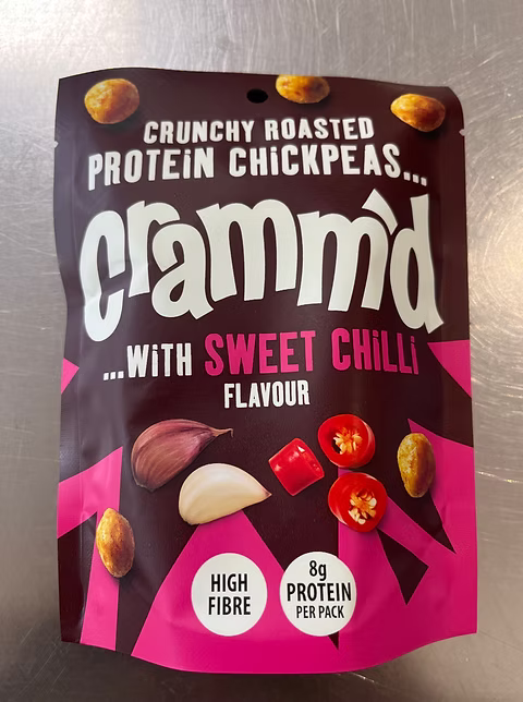 crammd chick peas sweet chilli flvr 50g