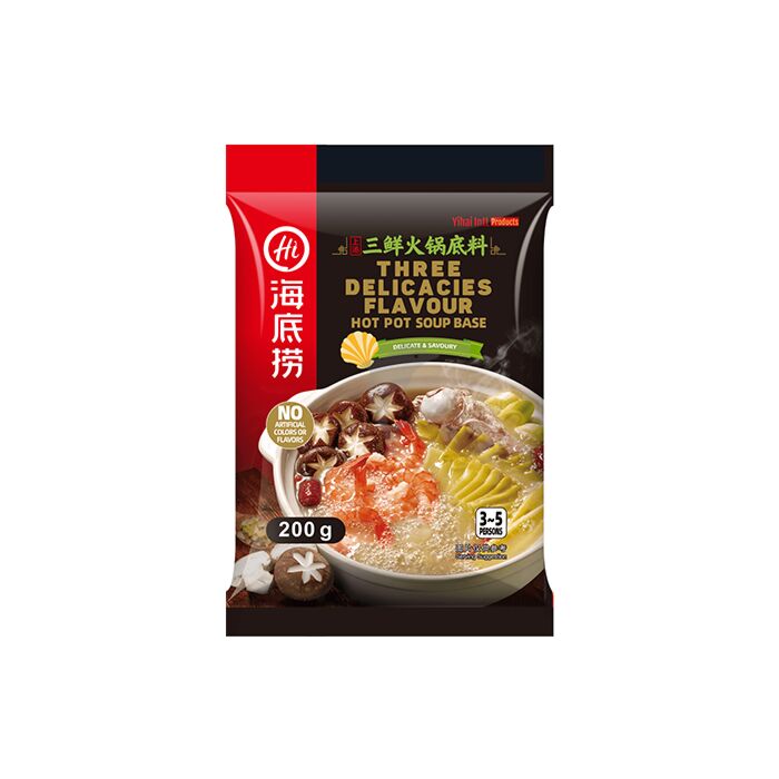 HDL hotpot base 3 deicacies flvr soup 200g
