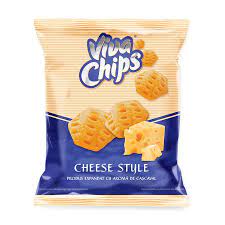 viva cheese style chips 100g