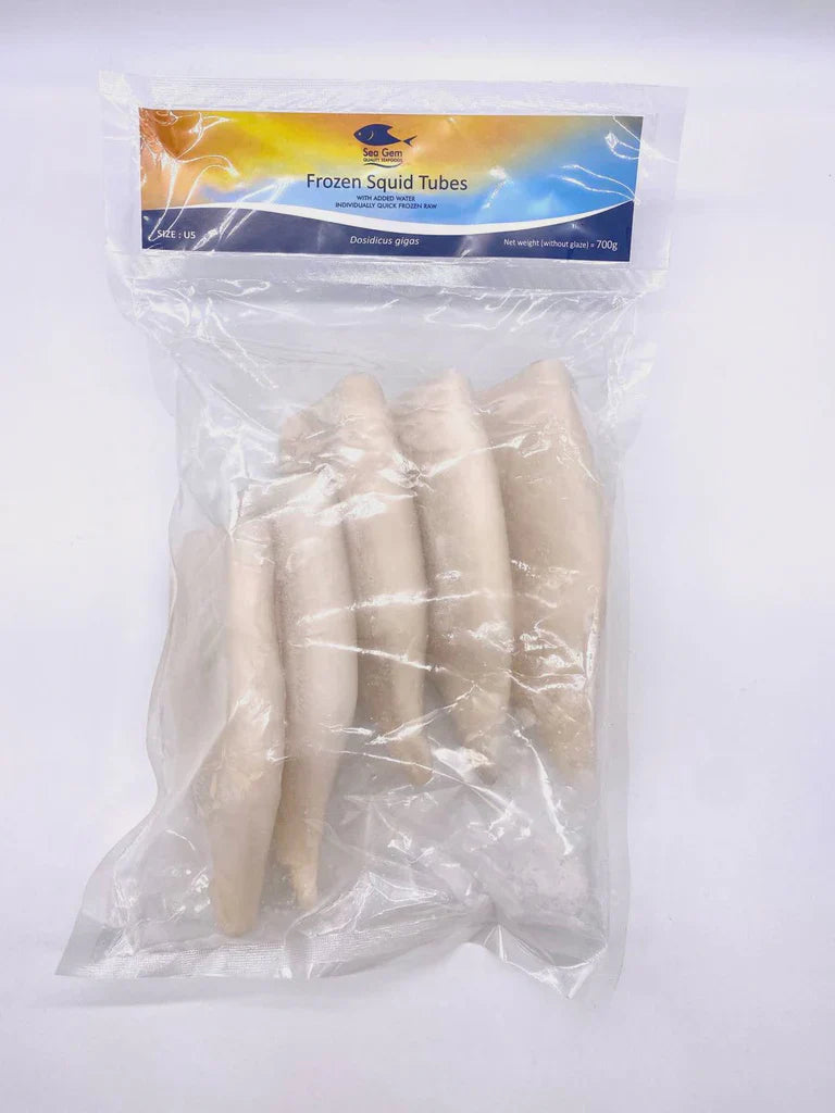 tiger gold squid tubes U/5 1kg