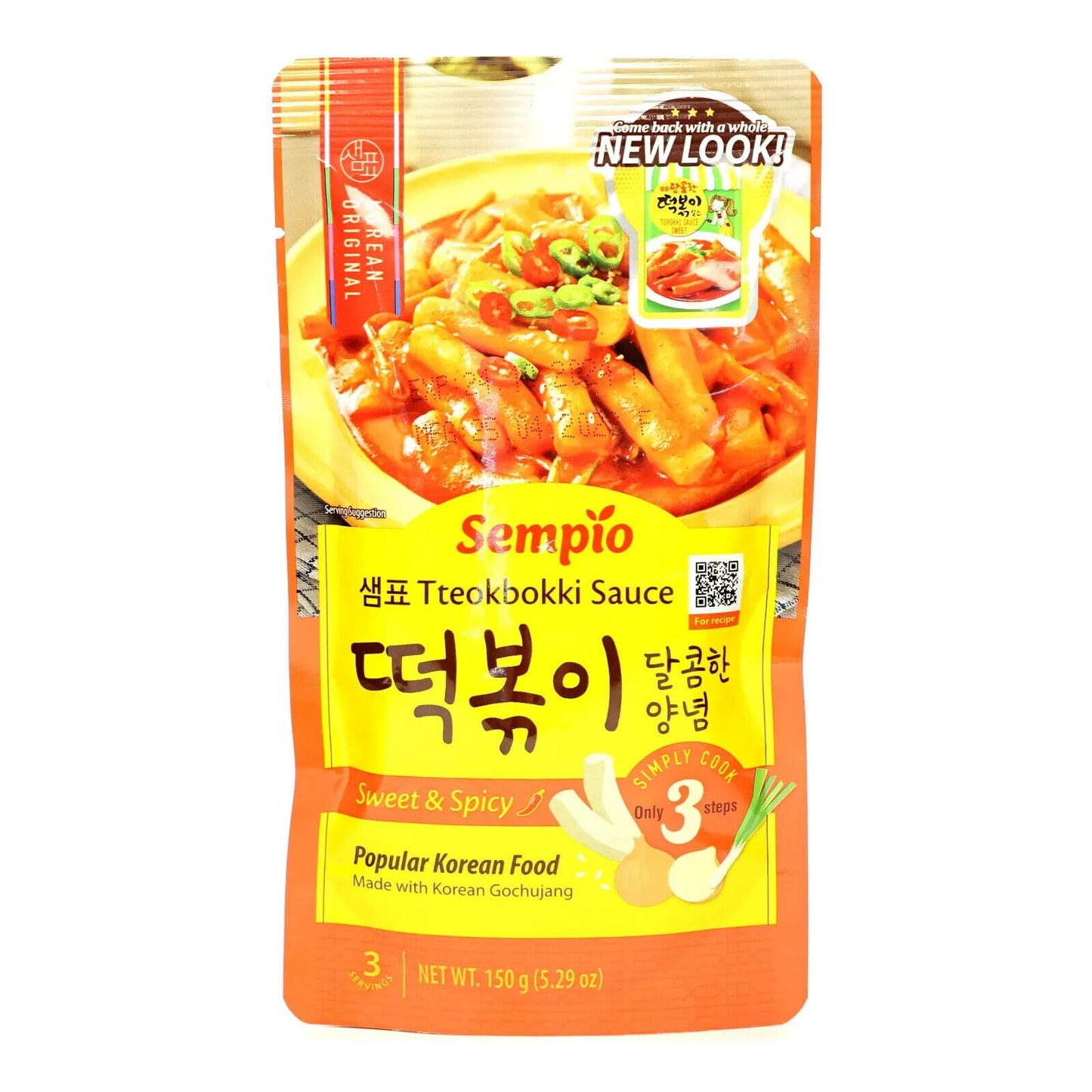 sempio topokki sauce sweet 150g