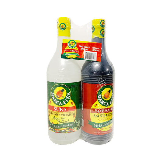 Marca pina valuepack soy & vinegar 2x750