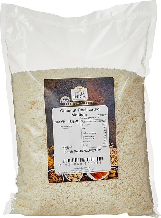 old india dessicated coconut meduim 800g