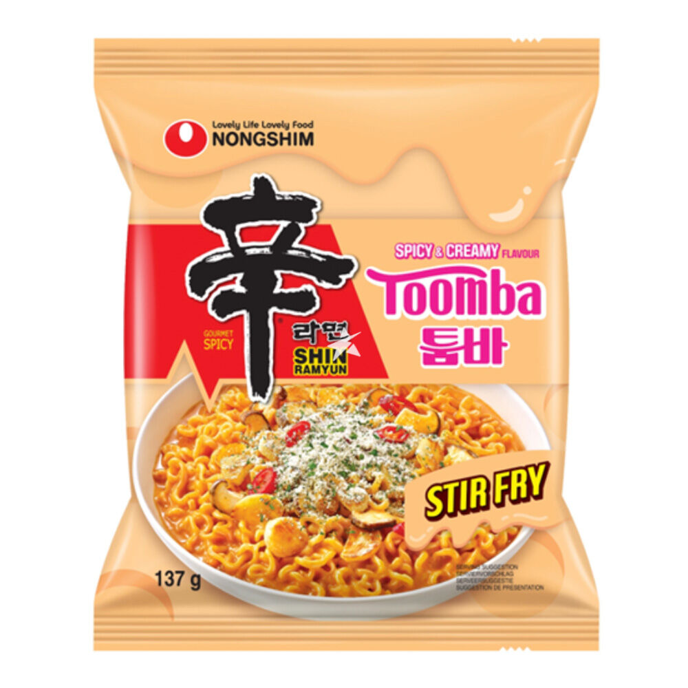nongshim shin ramyun toomba spicy & creamy 137g