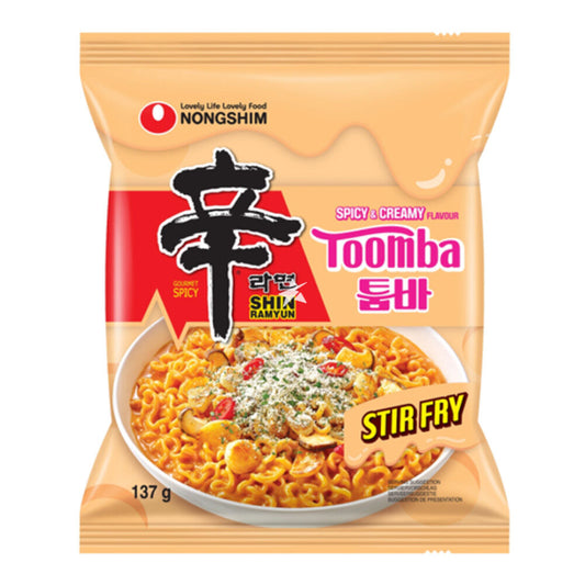nongshim shin ramyun toomba spicy & creamy 137g