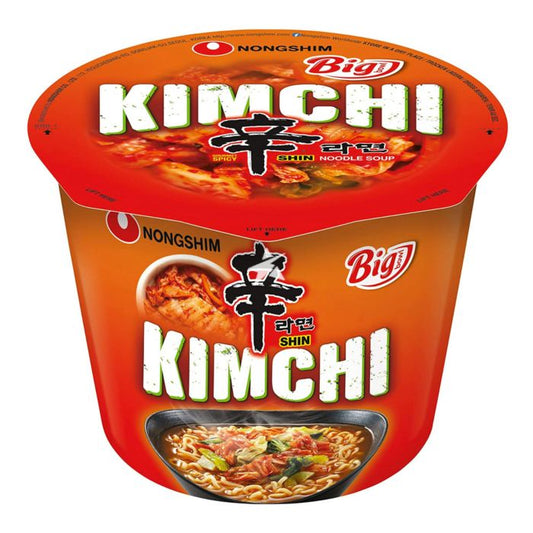 nongshim big bowl  kimchi ramyun 112g