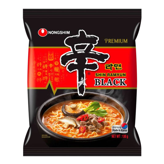 nongshim premium shin ramyum black 130g