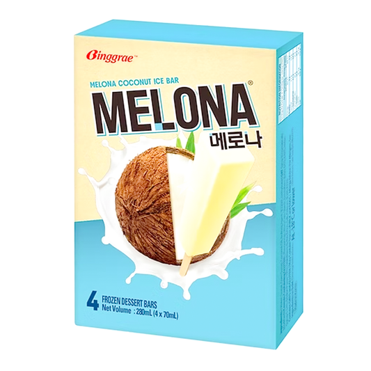 binggrae melona ice stick coconut 280ml