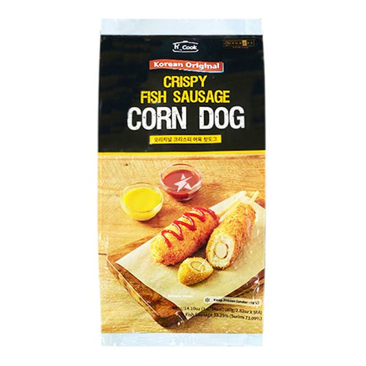 korean orig corn dogs crispy fish sausage 400g