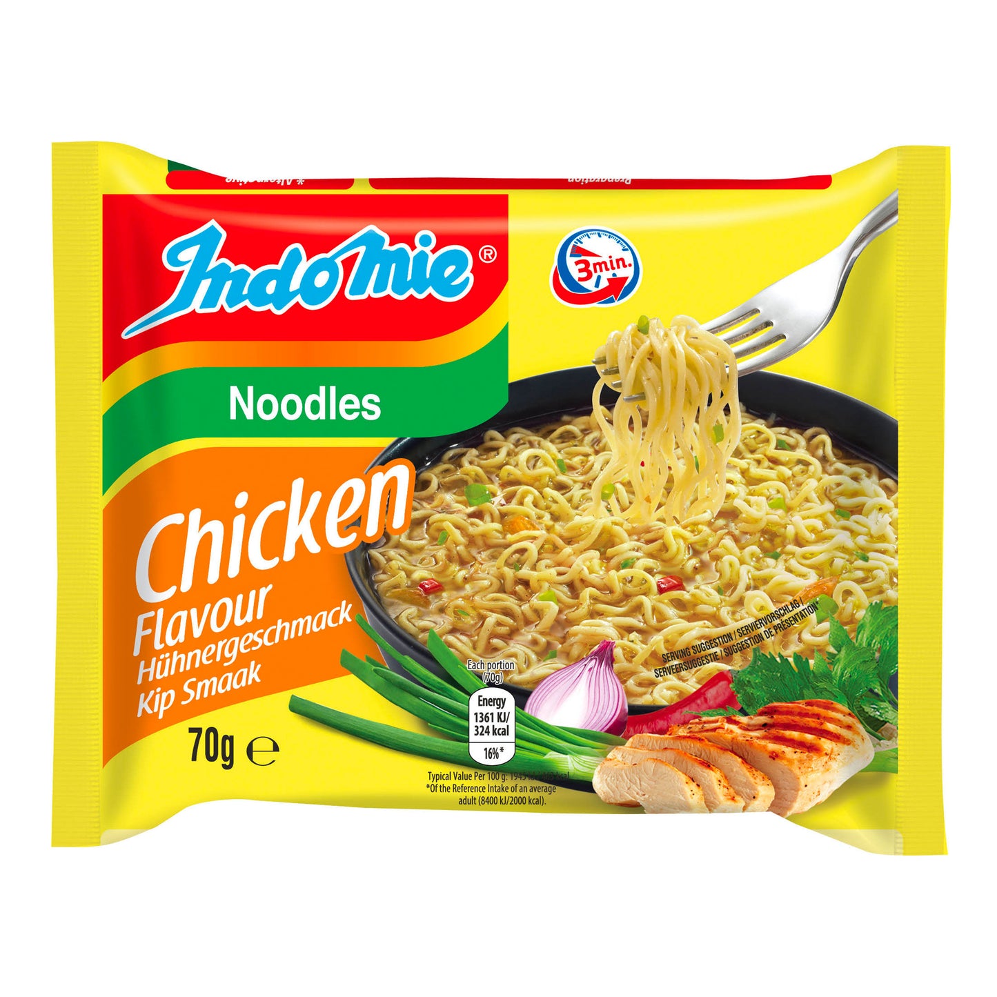 Indomie chicken noodles 70g