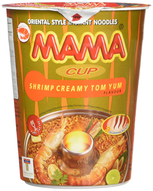 mama cup noodles creamy shrimp tomyum