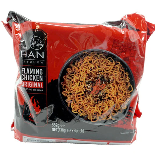HAN KITCHEN flaming chicken noodles orig 138g