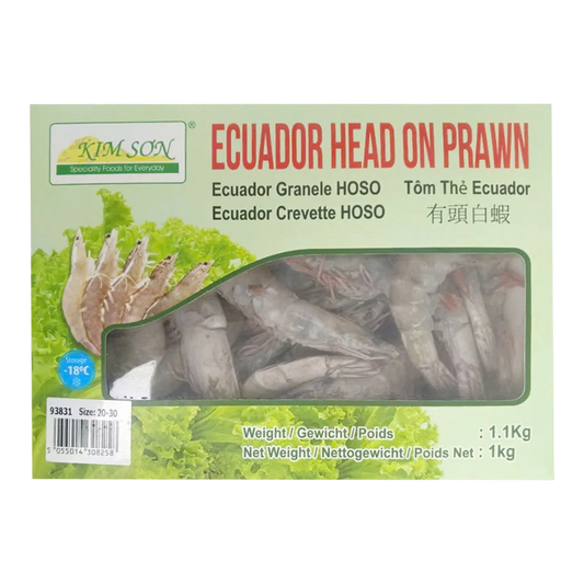 Kim Son head on prawn 20/30 1kg