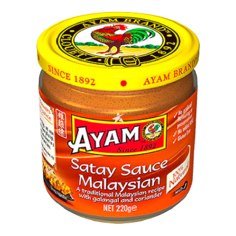 ayam malaysian satay sauce 220g