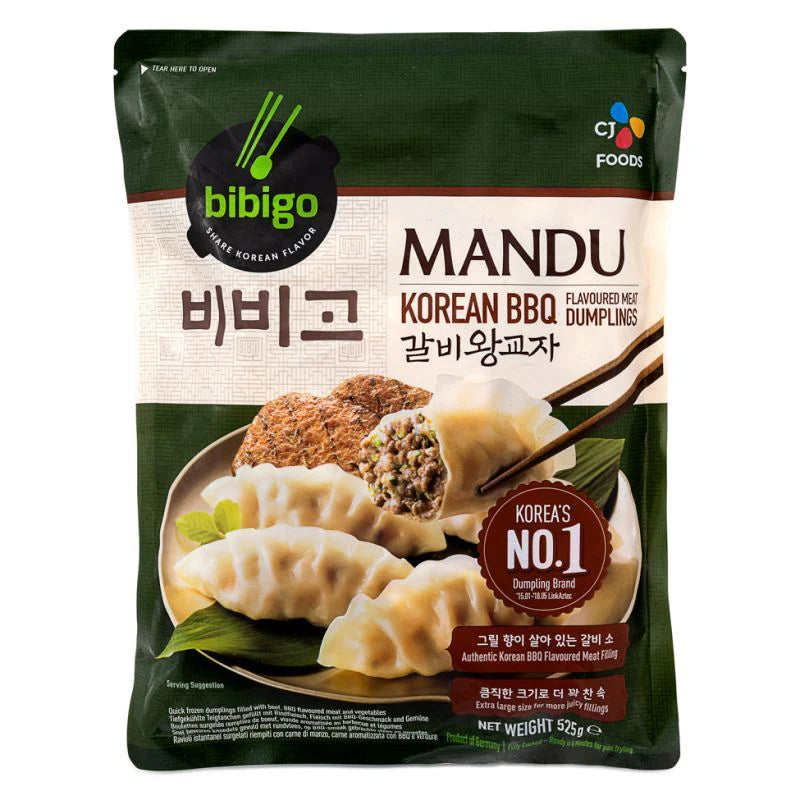 bibigo mandu korean bbq 525g