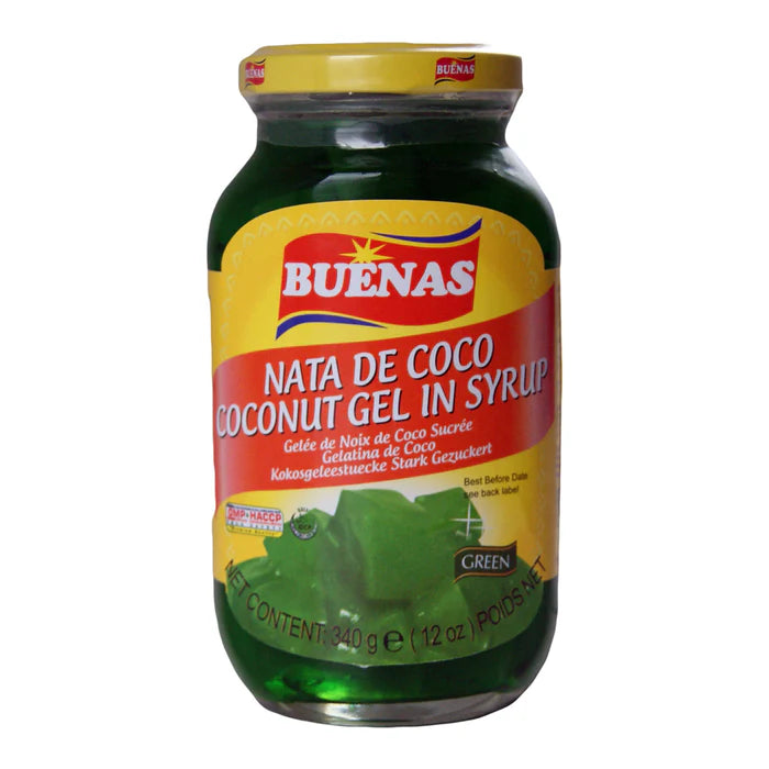 buenas  nata de coco green 340g