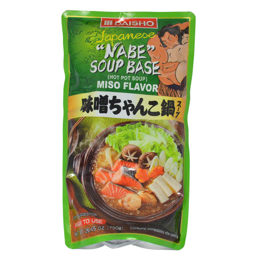 daisho chanko nabe soup miso 750g