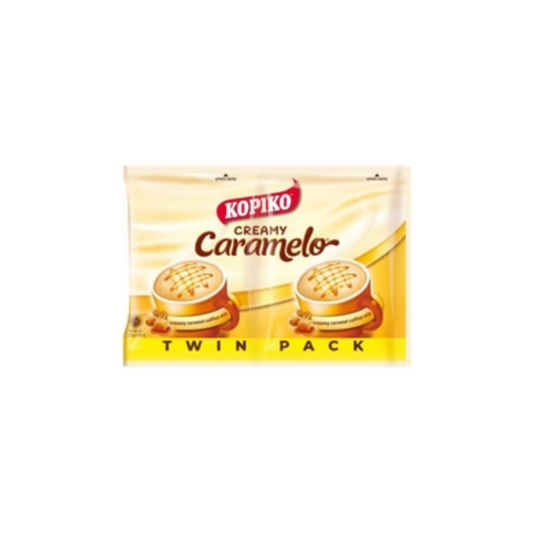 kopiko creamy caramelo twinpack 50g