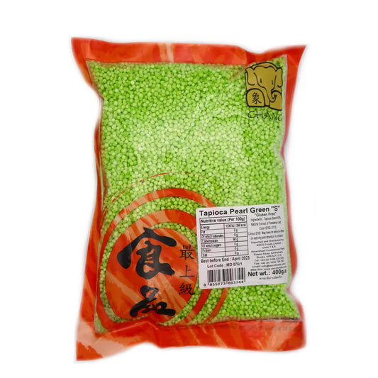 chang tapioca pearls green 400g