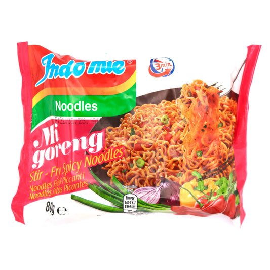 indomie mi goreng stir fry spicy 80g