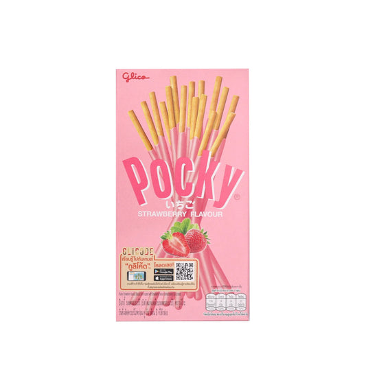 glico pocky strawberry 45g