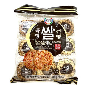 black sugar coated rice cracker 84g