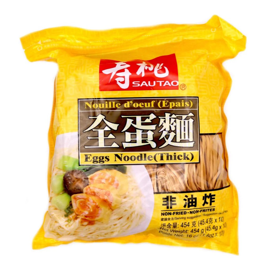 sautao egg noodle thick 454g