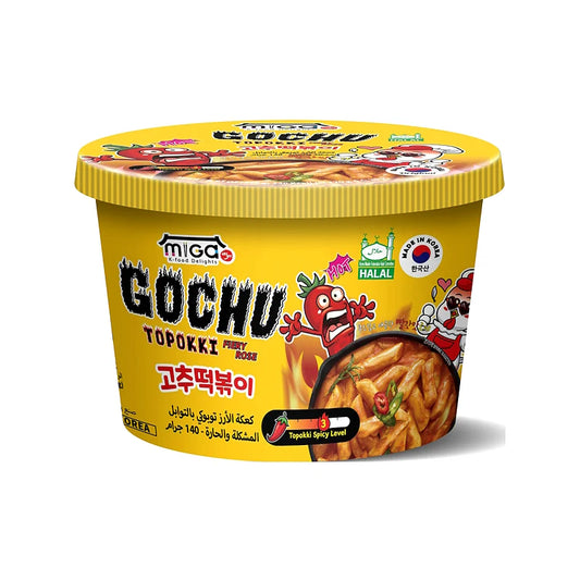 miga topokki fiery hot carbonara 140g