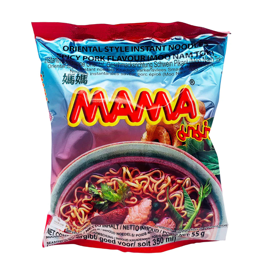MAMA noodle moo nam tok spicy pork 55g