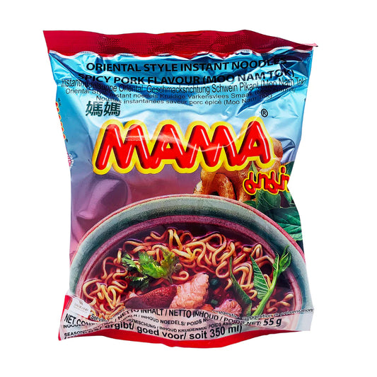 MAMA noodle moo nam tok spicy pork 55g