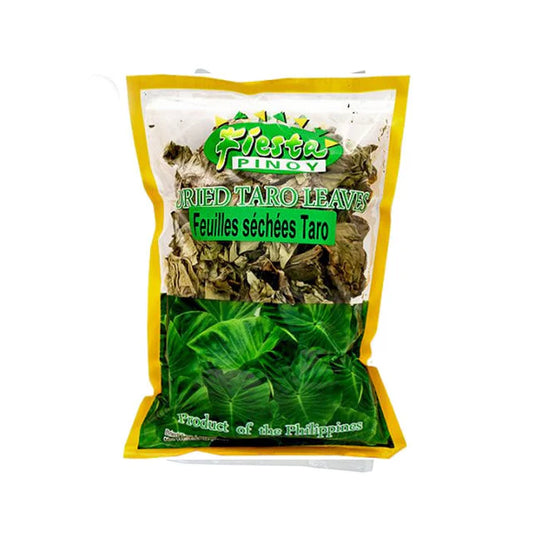 fiesta pinoy dried taro leaves 100g