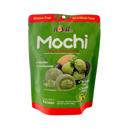 royal family creamy matcha latte mochi 180g