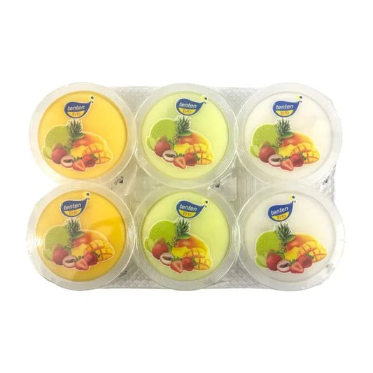 tenten mixed fruit pudding 6x80g