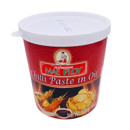 maeploy chilli paste in oil 400g