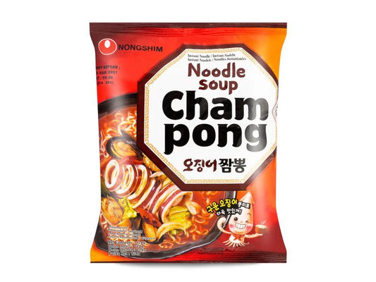 nongshim champong noodle 124g