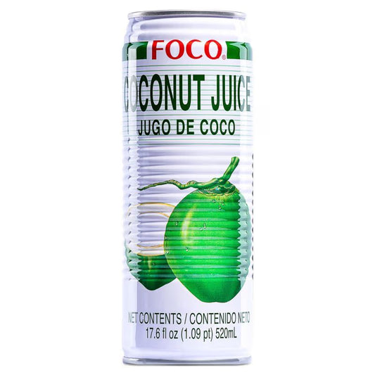 FOCO Coconut Juice with Pulp 520ml