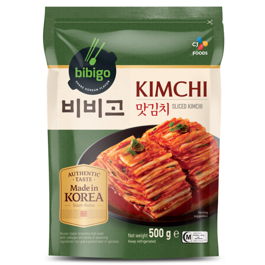 bibigo sliced kimchi 500g