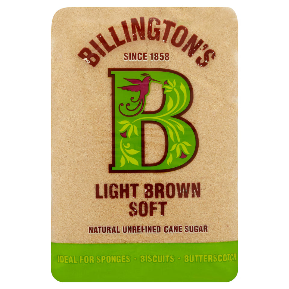 billingtons light B sugar 500g