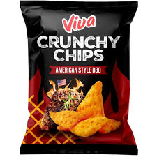 viva crunchy american style bbq 100g