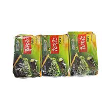 kwangcheon seasoned green seaweed 3x5g